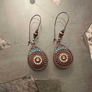 Elegant Bohemian Teardrop Earrings